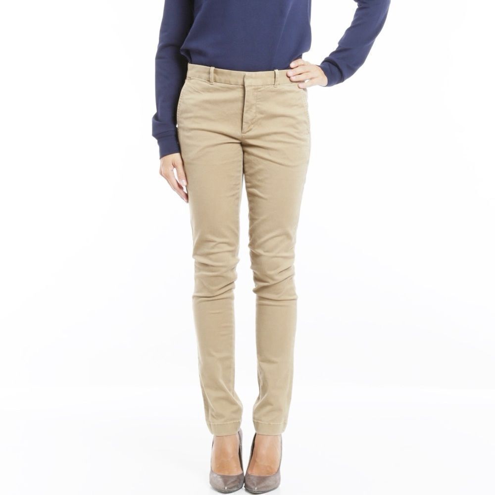 NWT Polo Ralph Lauren Brooke Skinny Chinos Morning Crescent Sz 6
